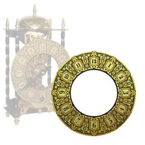 RELOJ PENDULO/SOBREM. NEG.T 102 ARABE